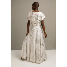 Load image into Gallery viewer, Blombos Eco Print High Waisted Skirt