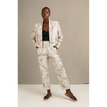 Load image into Gallery viewer, Blombos Eco Print High Waisted Trousers