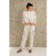 Load image into Gallery viewer, Blombos Eco Print High Waisted Trousers