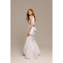 Load image into Gallery viewer, Blush Bolero Boat Neckline, Blush High Waisted Skirt