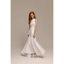 Load image into Gallery viewer, Blush Bolero Boat Neckline, Blush High Waisted Skirt