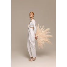 Load image into Gallery viewer, Blush Bolero Long Sleeve, Blush High Waisted Trouser