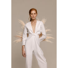 Load image into Gallery viewer, Blush Bolero Long Sleeve, Blush High Waisted Trouser