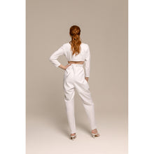 Load image into Gallery viewer, Blush Bolero Long Sleeve, Blush High Waisted Trouser