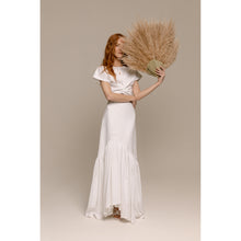 Load image into Gallery viewer, Blush Box Top, Blush High Waisted Skirt