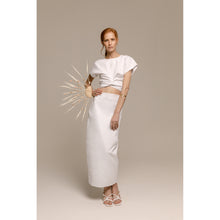 Load image into Gallery viewer, Blush Box Top, Blush Pencil Skirt