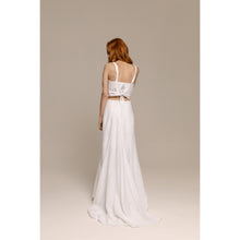 Load image into Gallery viewer, Blush Wrap Bandeau, Blush High Waisted Skirt Flow