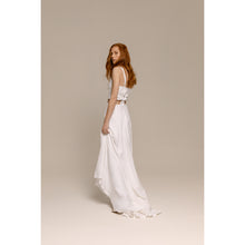 Load image into Gallery viewer, Blush Wrap Bandeau, Blush High Waisted Skirt Flow