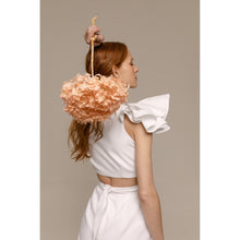 Load image into Gallery viewer, Classic Peacock Bolero, Blush High Waisted Trouser Flow