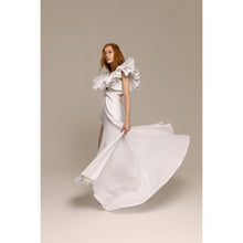 Load image into Gallery viewer, Exotic Peacock Bolero, Blush High Waisted Skirt Flow