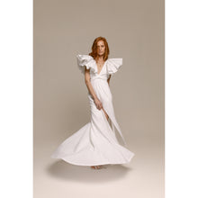 Load image into Gallery viewer, Exotic Peacock Bolero, Blush High Waisted Skirt Flow